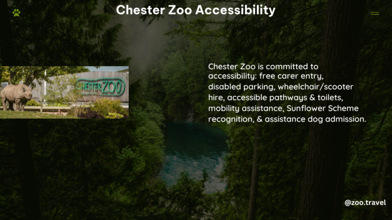 chester zoo accessibility