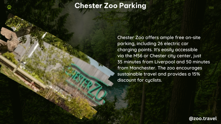 chester zoo parking