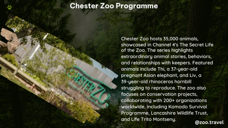 chester zoo programme