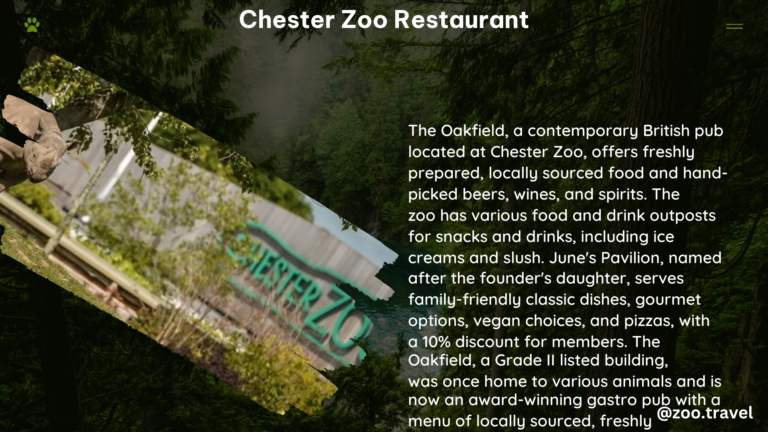 chester zoo restaurant