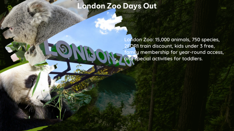 london zoo days out