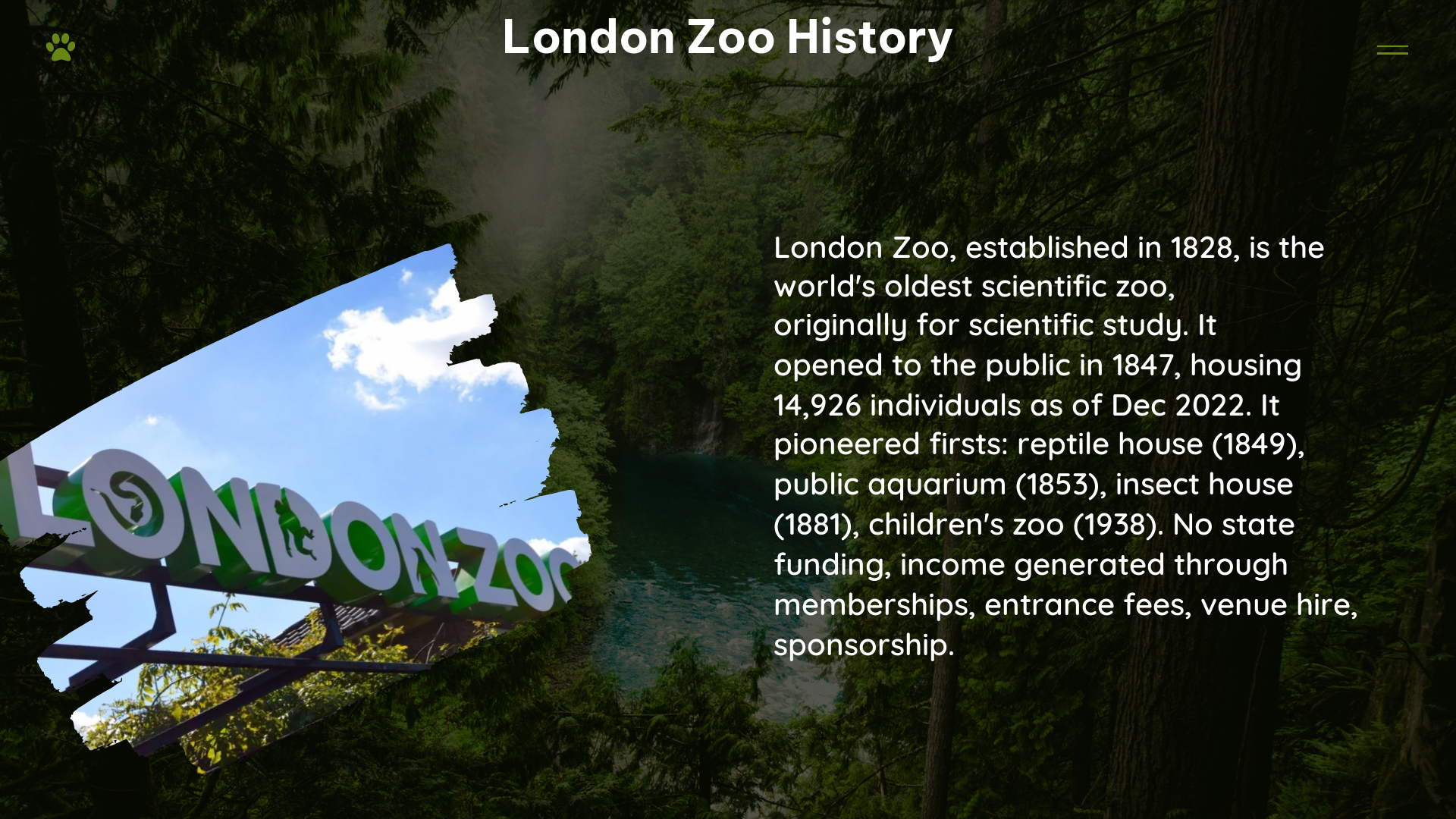 london zoo history