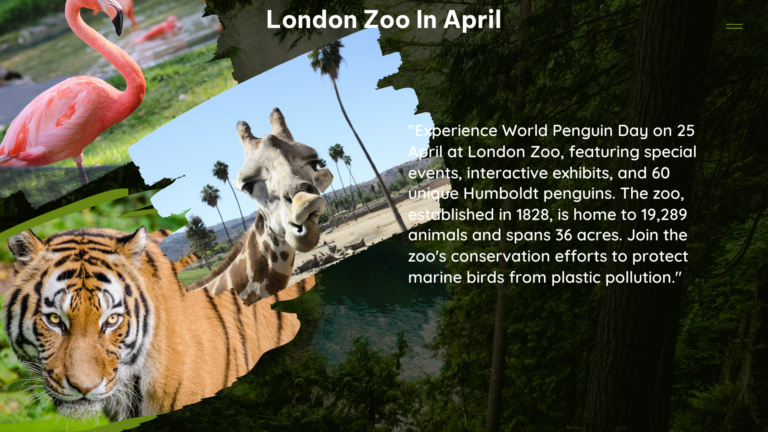 london zoo in April