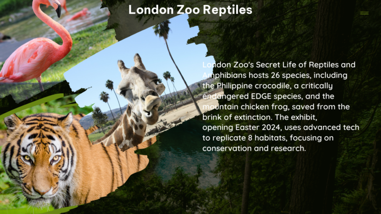 london zoo reptiles