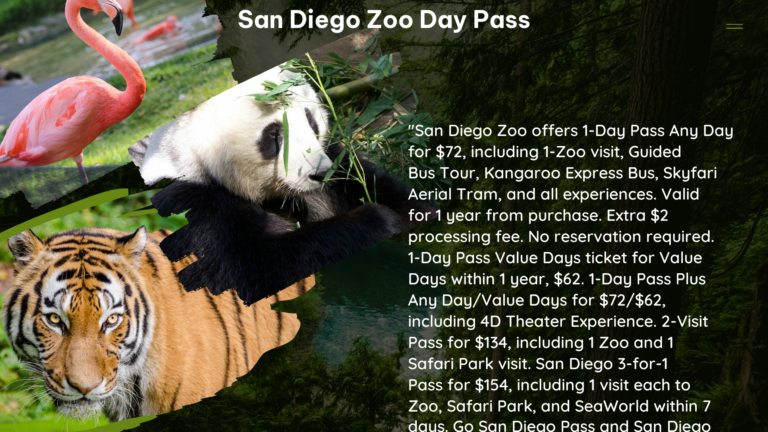 san diego zoo day pass