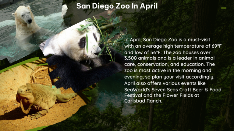 san diego zoo in April
