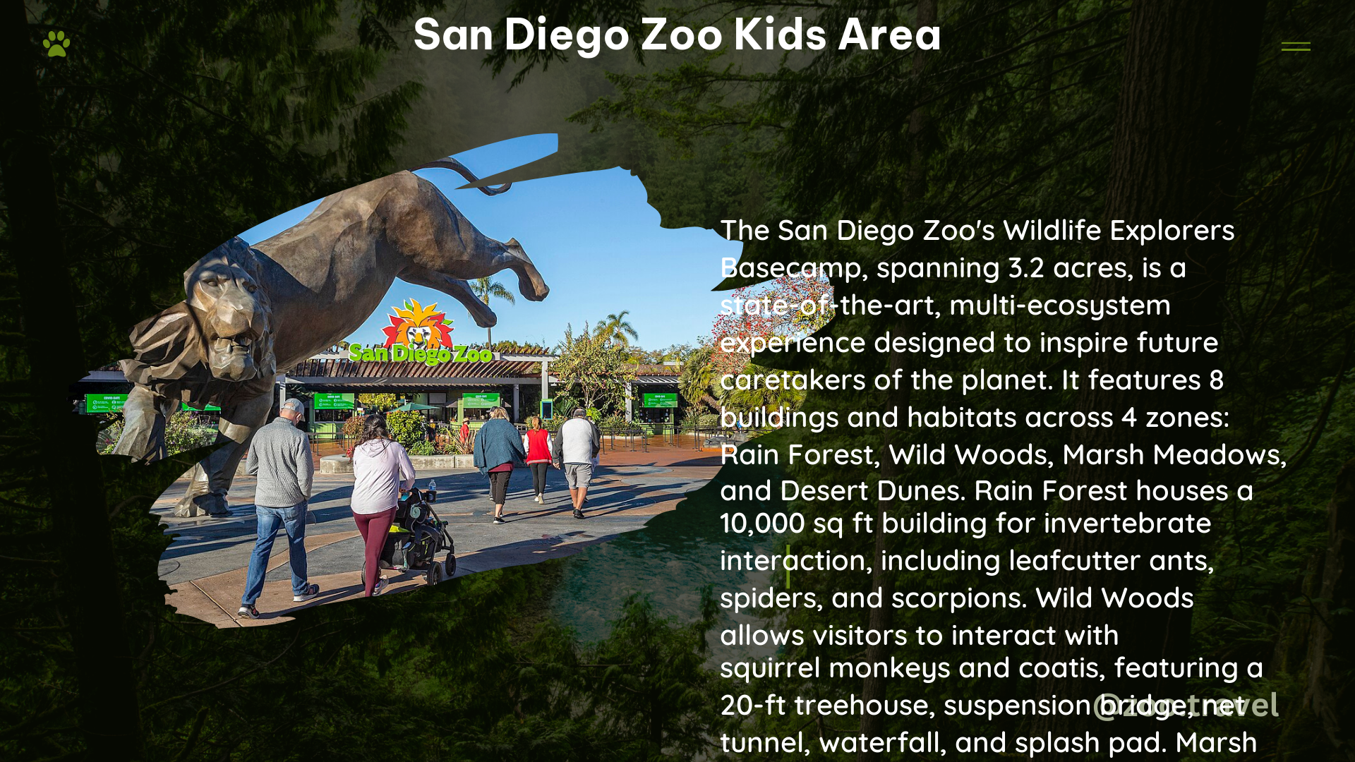 san diego zoo kids area