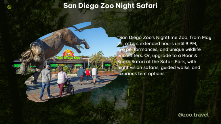 san diego zoo night safari