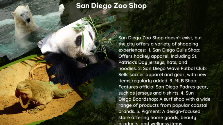 san diego zoo shop