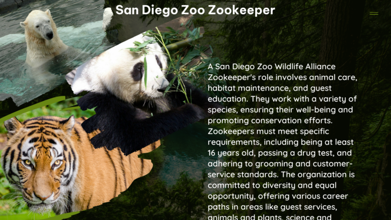 san diego zoo zookeeper