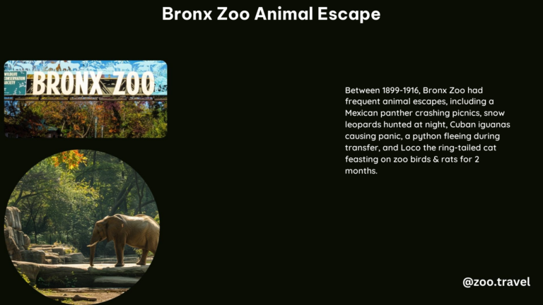 Bronx Zoo Animal Escape