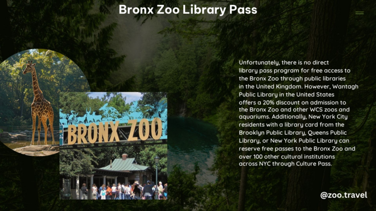 Bronx Zoo Library Pass