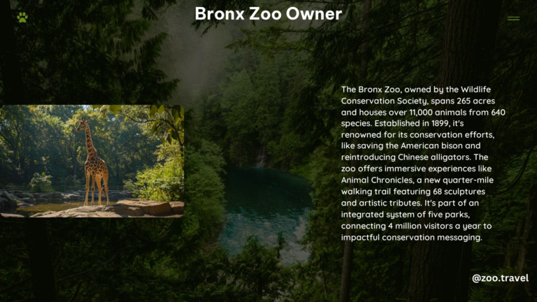 Bronx Zoo Owner