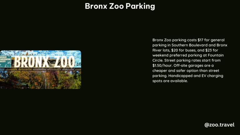 Bronx Zoo Parking