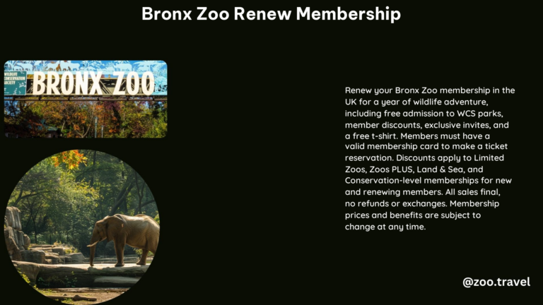 Bronx Zoo Renew Membership