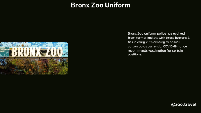 Bronx Zoo Uniform