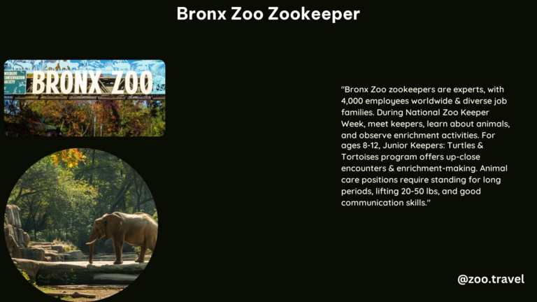 Bronx Zoo Zookeeper