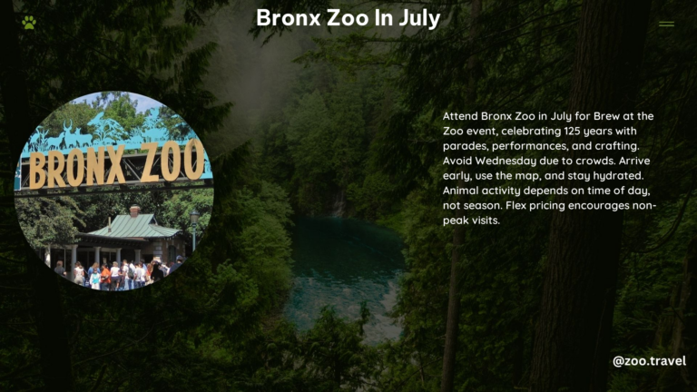 Bronx Zoo in July