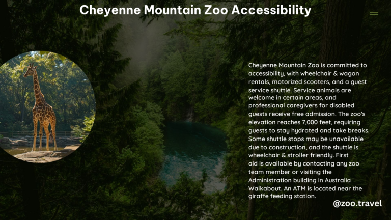 Cheyenne Mountain Zoo Accessibility