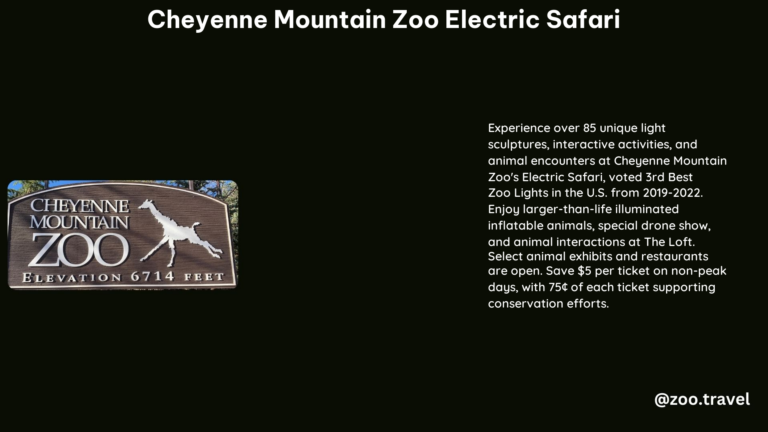 Cheyenne Mountain Zoo Electric Safari