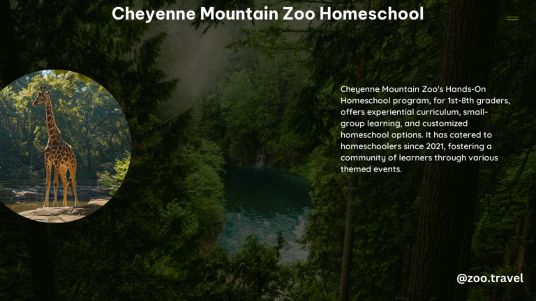 Cheyenne Mountain Zoo Homeschool