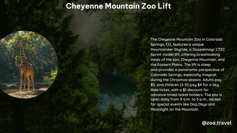 Cheyenne Mountain Zoo Lift