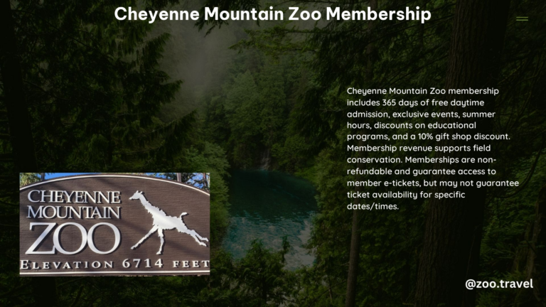 Cheyenne Mountain Zoo Membership