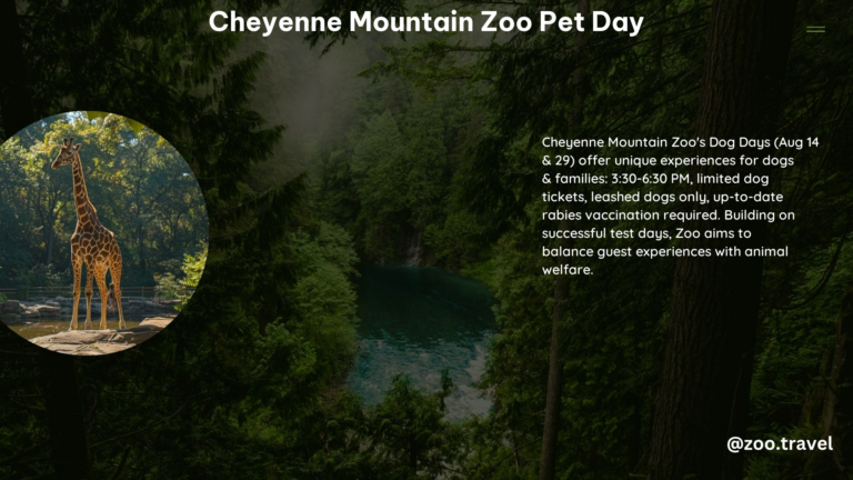 Cheyenne Mountain Zoo Pet Day