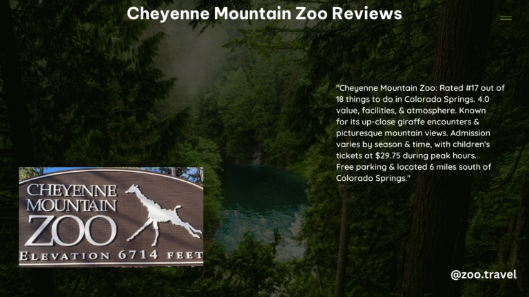 Cheyenne Mountain Zoo Reviews