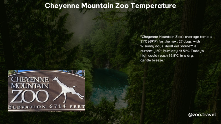 Cheyenne Mountain Zoo Temperature