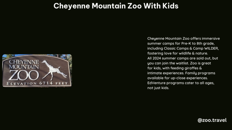 Cheyenne Mountain Zoo With Kids