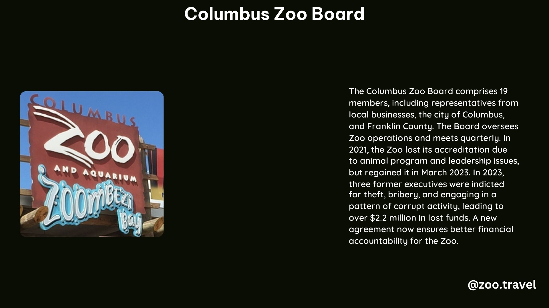 Columbus Zoo Board