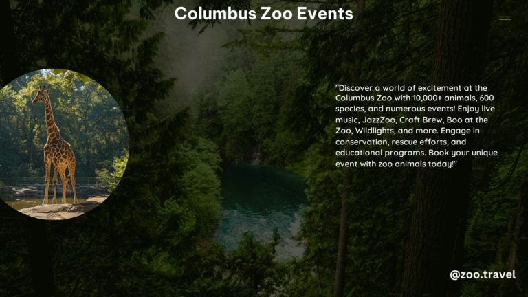 Columbus Zoo Events