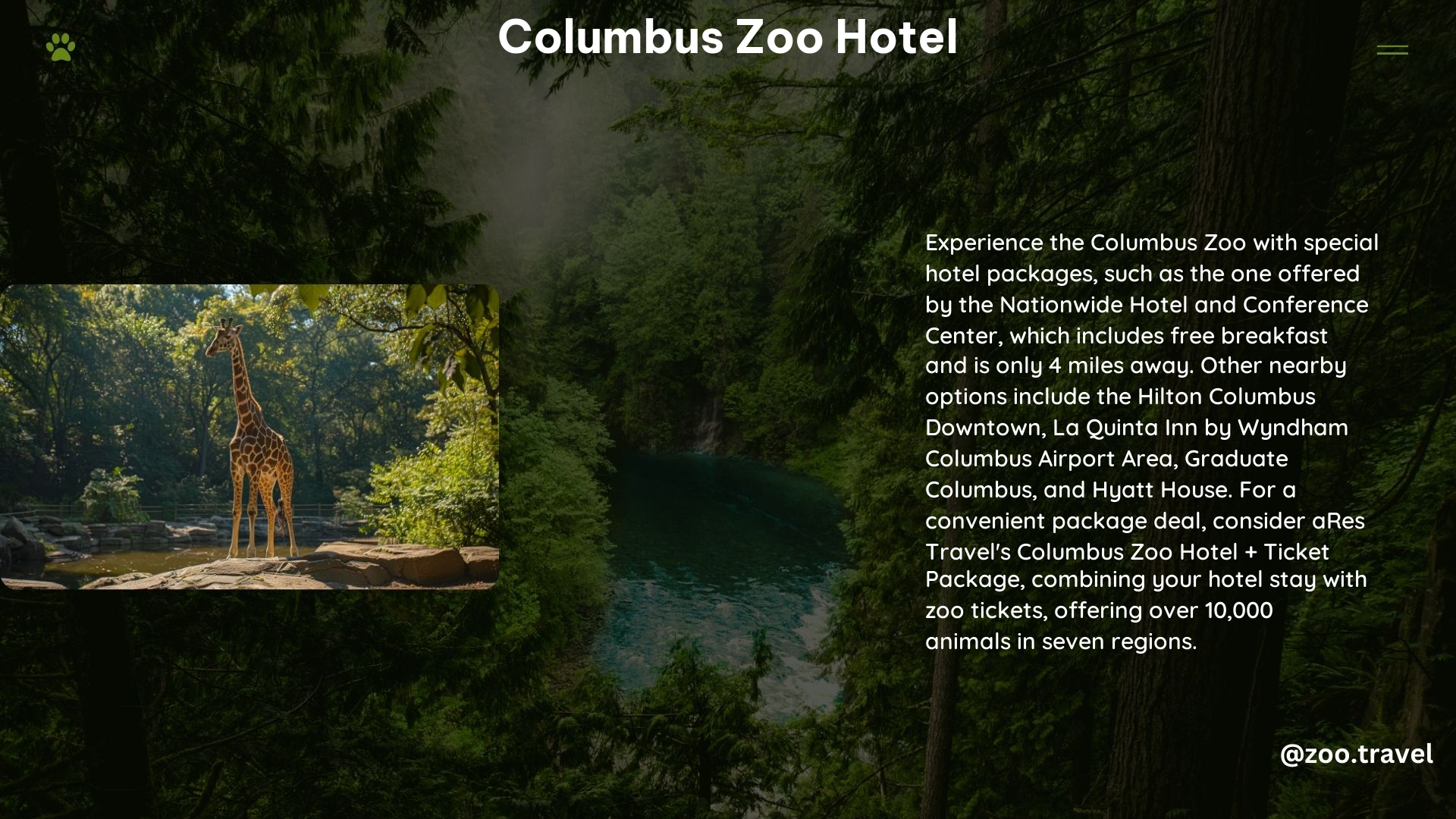 Columbus Zoo Hotel