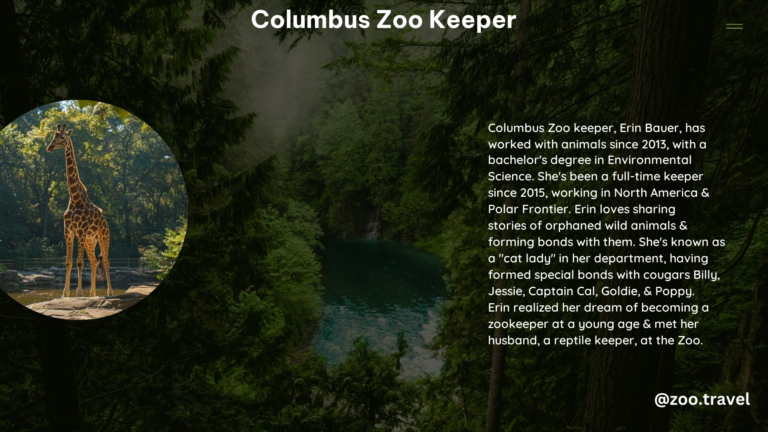 Columbus Zoo Keeper