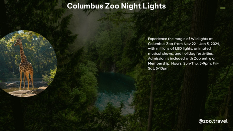 Columbus Zoo Night Lights