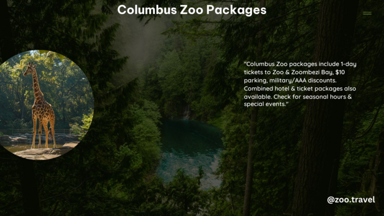 Columbus Zoo Packages