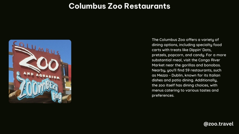 Columbus Zoo Restaurants