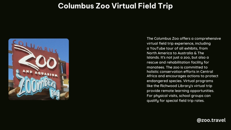 Columbus Zoo Virtual Field Trip