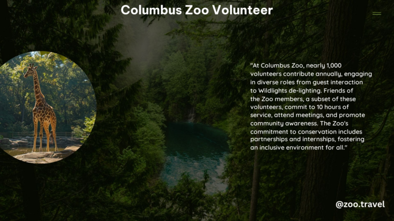 Columbus Zoo Volunteer