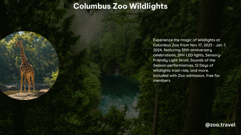 Columbus Zoo Wildlights