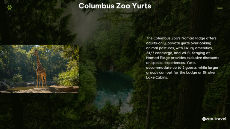 Columbus Zoo Yurts