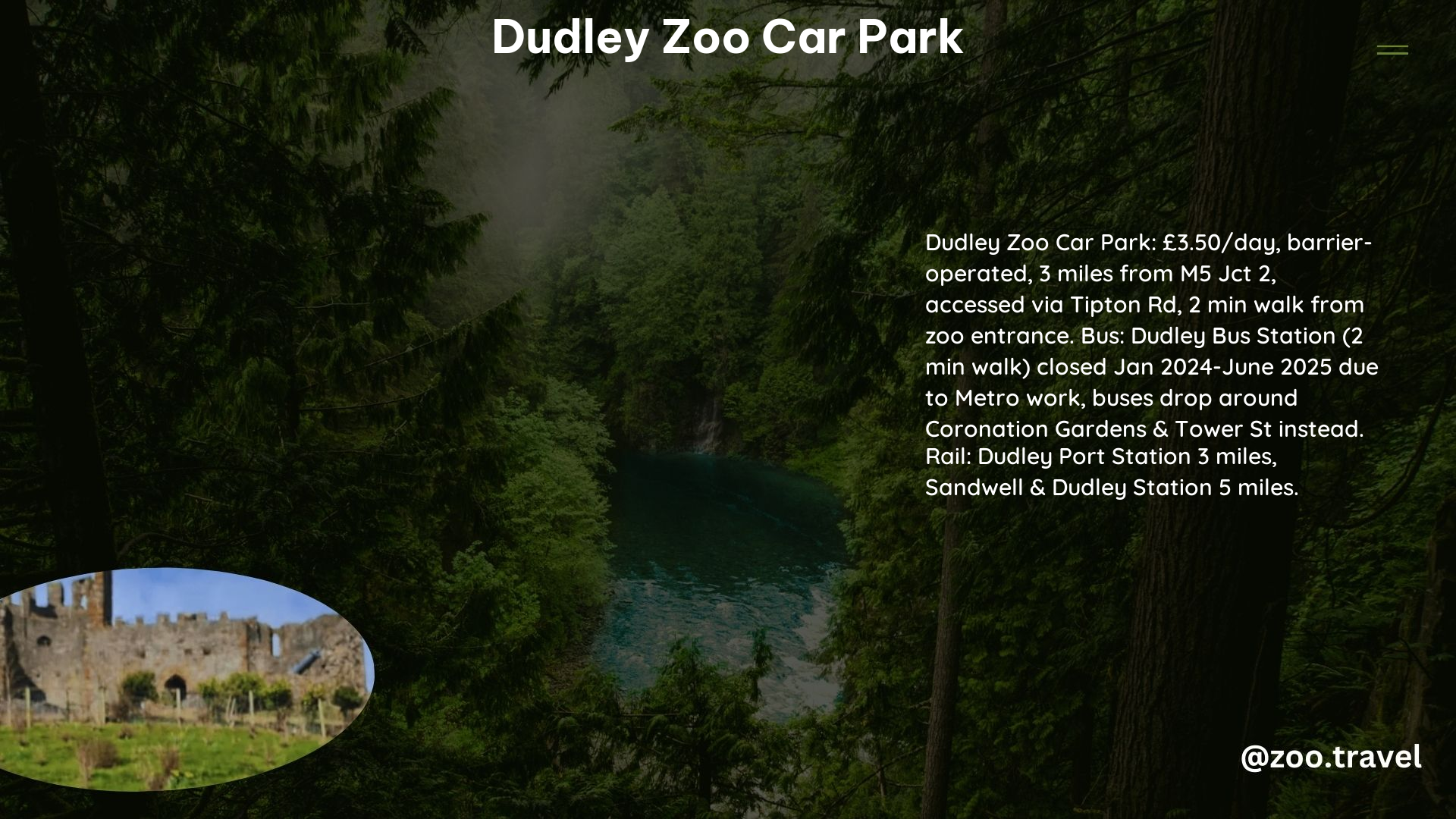 Dudley Zoo Car Park