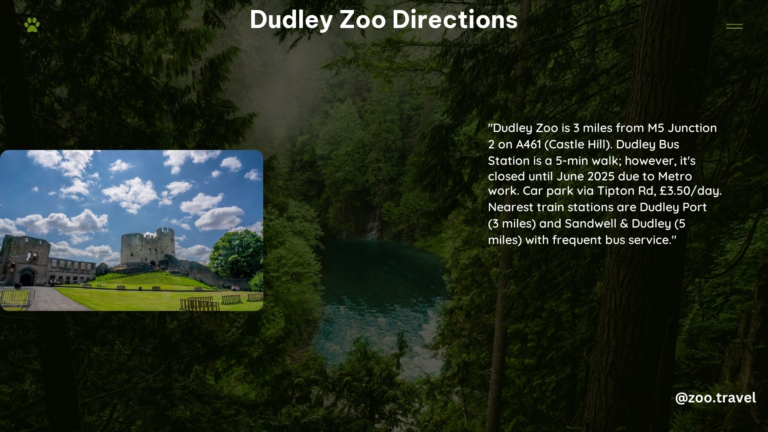 Dudley Zoo Directions