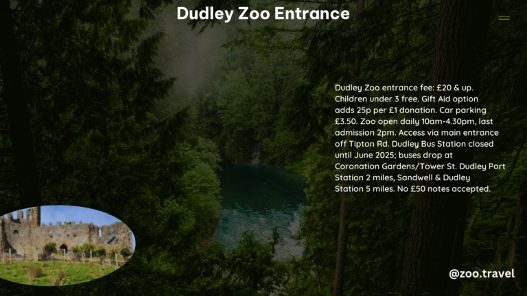 Dudley Zoo Entrance