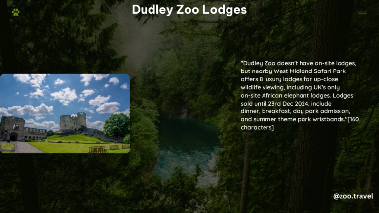 Dudley Zoo Lodges