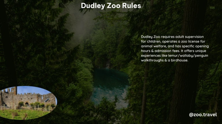 Dudley Zoo Rules