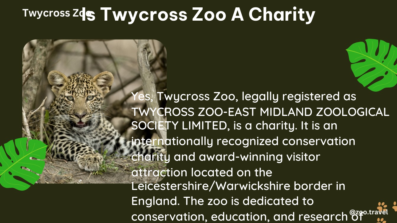 is twycross zoo a charity