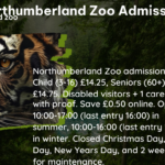 northumberland zoo admission