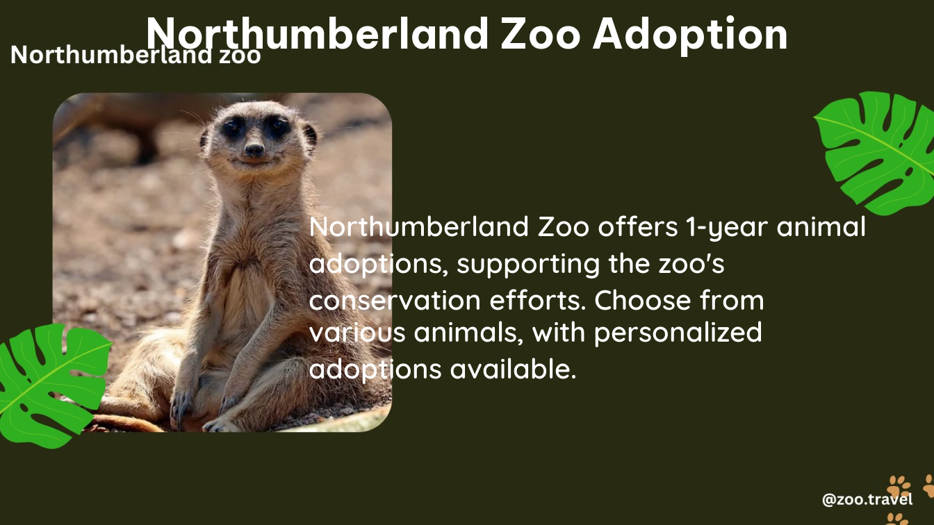 northumberland zoo adoption